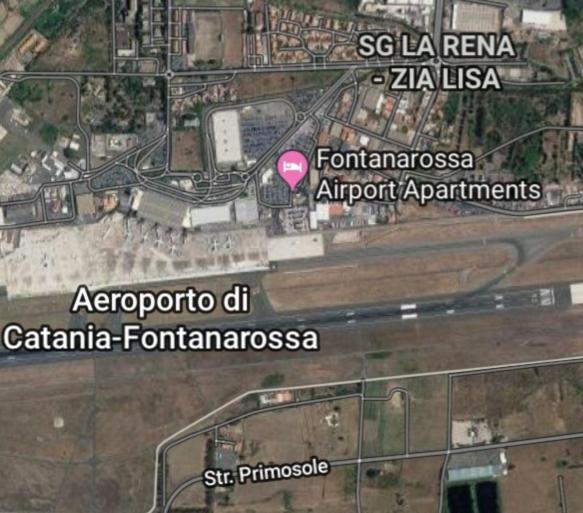 Fontanarossa Airport Apartment Катания Экстерьер фото